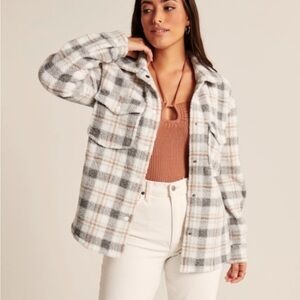 Abercrombie & Fitch | Sherpa Shirt Jacket